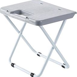 GION Heavy Duty Portable Folding Stool with Handle - Lightweight & Durable Collapsible Seat for Outdoors, Gardening, and Travel - Foldable, Adjustable, and Easy to Store (1Pcs)-3
