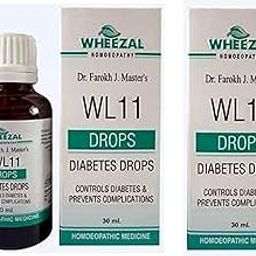 Wheezal WL-11 Diabetes Drops 30ml (Pack of 2)-image-28