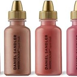 Daniel Sandler Customisable Watercolour Liquid Blush Set for Cheeks Lips & Eyes Lightweight Formula - 4Shades-image-4