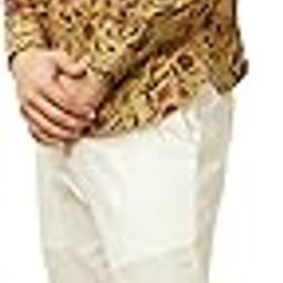 Men's Viscose Blend Printed Short Kurta (Kurta ONLY)-image-45