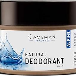 Caveman Naturals Deodorant Cream | India's 1St Made Safe Certified Natural Deodorant, 50G (Alpine) For Men And Women-50