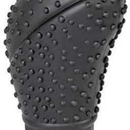 Delhi TRADERSS Silicone Oval Nonslip Car Gear Shift Knob Cover Coller (Black), Plastic-image-11