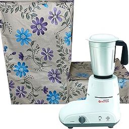 SUVE™ Mixer Grinder Cover for Major 'L' type of Mixies (L-Shape) - Free Size L Shape Mixie Cover, Design and Colors may vary,-image-101