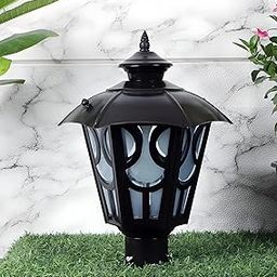 GATE Light for Home/Gate Lamps for Outdoor Waterproof/Gate lamp/Gate Light/Gate Pillar Lights for Outdoor for Pillar, Garden,Stairs, Boundries, (Umbrella Design) (Without Bulb, 1, Pack)-image-3