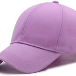 Baseball Cotton Plain Adjustable caps for Men and Women-image-69