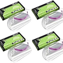 CALANDIS™ 200 Pieces Plastic Salon Hairspray Shield Cover Eyes & Faces Protect Tools | Styling Capes & Gowns | Salon & Spa Equipment-picture-10