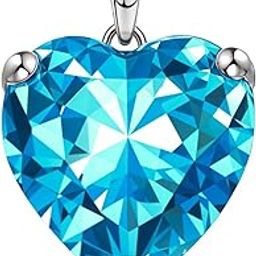 Heart Solitaire Pendant| 92.5 Sterling Silver & Diamond Like Brilliance Sparkling Zirconia for that Stunning Shine | Lovely Gift-image-93