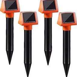 S.I.ENTERPRISES Ultrasonic Solar Power Wave Mouse Snake Repeller Ultrasonic Rodent Repellant (4, Orange)-image-28