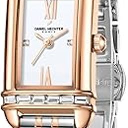 Paris Louvre Collection Square Dial Watch for Women with Roman Indices and Stainless Steel Strap-DHW2006-image-47