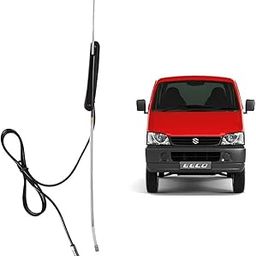 Auto Pearl - Vehicle Roof Mount Rubber Antenna Mast Flexible Car Antenna with Anti-Theft Design and Car Wash Safe - Black -Eeco-22