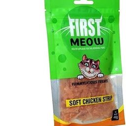 First Meow Yummylicious Cat Treats Combo Soft Chicken Strip x3 Sold by DogsNCats-image-33