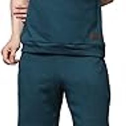 Cotton Blend Waffle Knit Self Textured Co-Ord Set For Men's|Night Suit Set|Lounge-Wear Pajama Set|Night Wear, Beach Wear, Vacation Wear-image-64