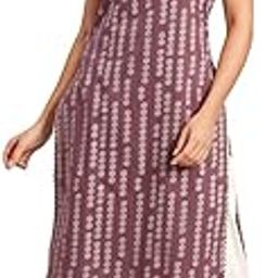 Women's Cotton Printed Straight Sleeveless Kurta-picture-19