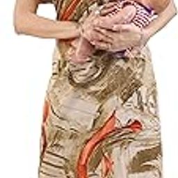 Women's Sarina Long Zip Nighty, Multi-Purpose Feeding/Regular Nighty-49