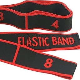 CALANDIS™ Yoga Stretch Strap Portable Yoga Resistance Band for Stretching Home Pilates Red | Yoga Straps | Yoga & Pilates | Fitness, Running & Yoga-image-97