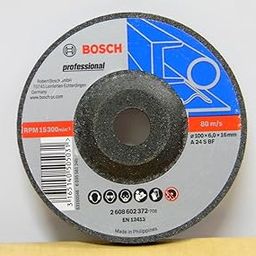 Bosch BI241 Metal 4-inch Grinding Wheel Set (Pack of 5)-60