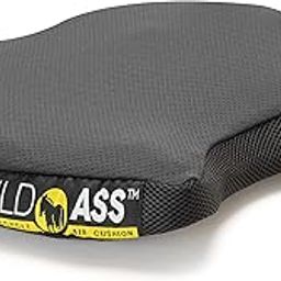 Wild Ass Motorcycle Air Gel Smart-Lite Pad - Ergonomic Universal Fitting Air Adjusting Cushion with Straps - Ultimate Rider Comfort & Relief, Cool Flow Motorcycle Accessories for Long Rides - Black-image-5