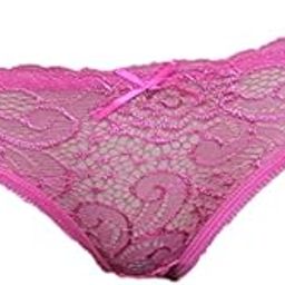 Pink Lace Thong Hot Transparent Valentine Gift Panty Intimate Wear Romantic Lingerie Honeymoon Surprise Gift for Your GF Girl Friend Wife Lover-picture-16