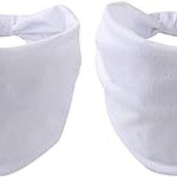 MERISHOPP®2Pcs Outdoor Headband Comfortable Hair Band Wrap for Running Workout Fitness White|Clothing, Shoes & Accessories | Womens Accessories | Hair Accessories|2 Sweatbands-image-75