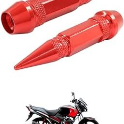 LOVMOTO Universal 2PC Spiked Aluminum Stem Valve Caps Dustproof Tire Wheel Stem Caps for Cars,SUVs,Trucks Bicycles and Motorcycles Comfortable with Gladi-ator-image-97