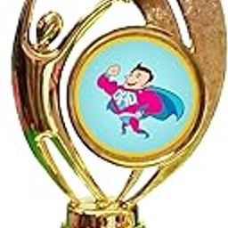 Gifts Bucket Best Dad Ever Trophies Award | Birthday from Daughter & Son | Appreciation Trophy-image-91