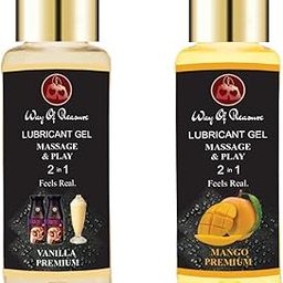 Mango & Vanilla Water Washing Based Gel With Two Different fragrance Pack Of 2-image-92