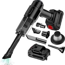 Harions Wireless Handheld Car Vacuum Cleaner, 4-in-1 High Power 18000PA, Portable car Vacuum Cleaner with Blower Battery for Home & Car, 50-60 Min Runtime, Brushless Motor-picture-16