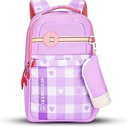 Luna 2502 Sustainable School Backpack | 2025 Collection | Well-Padded, Double Compartment with Pencil Pouch, Organizers, Side Bottle Pocket| For Girls | 500 Days Warranty-image-1