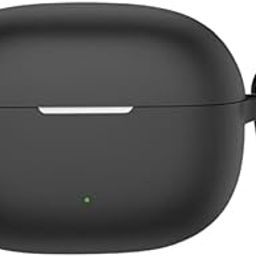 StyleOxx Silicone Case Cover for Realme Buds T200X (2025), Protective Earbud Case (Black)-image-55