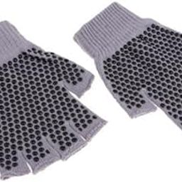 BNF®2xYoga Gloves Half Finger Workout Fitness Glove with Anti-Slip Beads Grey|Sporting Goods | Fitness Running & Yoga | Strength Training | Gloves Straps & Hooks-image-104