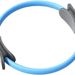 SECRET DESIRE Creations Pilates Ring with 50 lbs Resistance Home Pilates Equipment Workout Fitness Blue 50 lbs-image-57