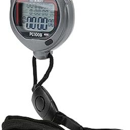 KAKK Digital Stopwatch, Handheld Timer Athletic Field Professional Training Stopwatch with Large Display-picture-16
