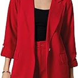 Women's Regular Fit Blazer-image-90
