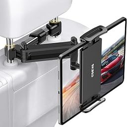 Tablet Holder Car Tablet Holder – Extendable Car Tablet Holder Headrest Universal 360° Rotation Tablet Headrest Holder for iPad, Switch, Sumsung Tab, Smartphone and 4.7 - 13 Inch Devices-28