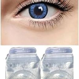 SOFT EYE Dark Blue Color Contact Lenses 0 Power/powerless contact lens-picture-19
