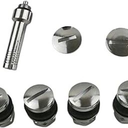 ATORSE® 7Pcs Invisible Metal Bolt Flush Mount Valve Stems Hole for Car Wheels Tire-image-34