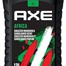 Axe Africa 3 In 1 Body, Face & Hair Wash for Men, Long-Lasting Refreshing Mandarin & Sandalwood Fragrance for Up To 12hrs,Removes Odor & Bacteria, No Parabens, Dermatologically Tested, 400ml-21