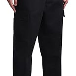 Men Mid-Rise Cargo Trousers-image-5