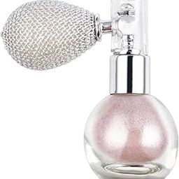 LOOM TREE Highlighter Powder Spray Shiny Makeup Spray Brighten For Body Naked Pink, 1 Count-image-87