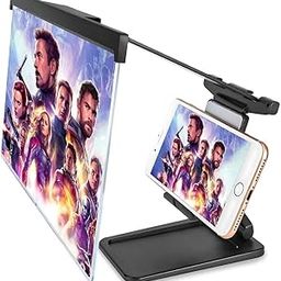 Drumstone 𝟏𝟓 𝐘𝐞𝐚𝐫𝐬 𝐖𝐚𝐫𝐫𝐚𝐧𝐭𝐲 Mobile Screen Magnifier with Adjustable Viewing Angle, Split Design for Phone Holder & Lens, Foldable and Portable 3D Enlarger for All Smartphones.-11