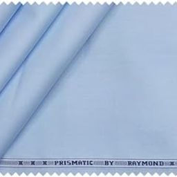 Prismatic Shirt Fabric (1.7meters, Unstitched) (Sky blue)-image-12