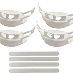 UJEAVETTE 4X Bed Sheet Holder for Restless Partners Lateral Sleepers All Mattress Size White-picture-32
