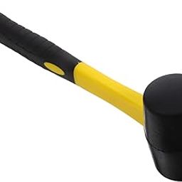 WOONEKY Heavy-duty Rubber Mallet Comfortable Handle for Flooring and Woodworking Double- Design-image-11