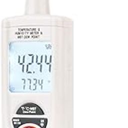 LABART Hygro-Thermometer Psychrometer Digital Humidity Temperature Meter with Dew Point and Wet Bulb Temperature (3 IN 1) | LAB Grade with Certificate-6