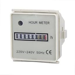 KAMSTEALTH Hm-01 Ac Square Digital Gauge Hour Meter AC 220-240 V-20