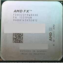 A FX 8320 3.5GHz 8-Core 3.5G/8M/125W Prosesor Socket AM3 + CPU Paket Massal FX-8300-20
