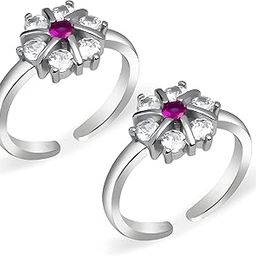 Exclusive 925 Sterling Silver Toe Rings for Women | Gift for Women and Girls | Bichiya for Women Combo | Accessories Jewellery for Women | Certificate of Authenticity-image-15