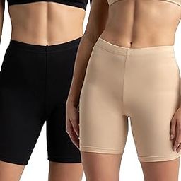 Jockey 1529 Women's High Coverage Super Combed Cotton Elastane Stretch Mid Waist Shorties with Concealed Waistband (Pack of 2)-image-8