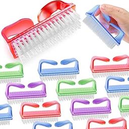 Hand Nail Cleaner Brush for Cleaning Fingernails, Durable Stiff Bristles, Nail Brush Cleaner with Handle, Deep Nail Cleaning Scrubber for Men Women Manicure Tool-picture-33