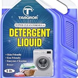 TAAGROR Liquid Detergent– Deep Clean Technology for Washing Machine – Enzymatic Stain Remover with Color Care & Fresh Fragrance – Top & Front Load Use -5 Litre (multi-fragrance-1)-image-125